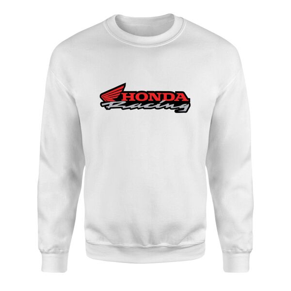 Honda Racing Sweatshirt XL - Beyaz