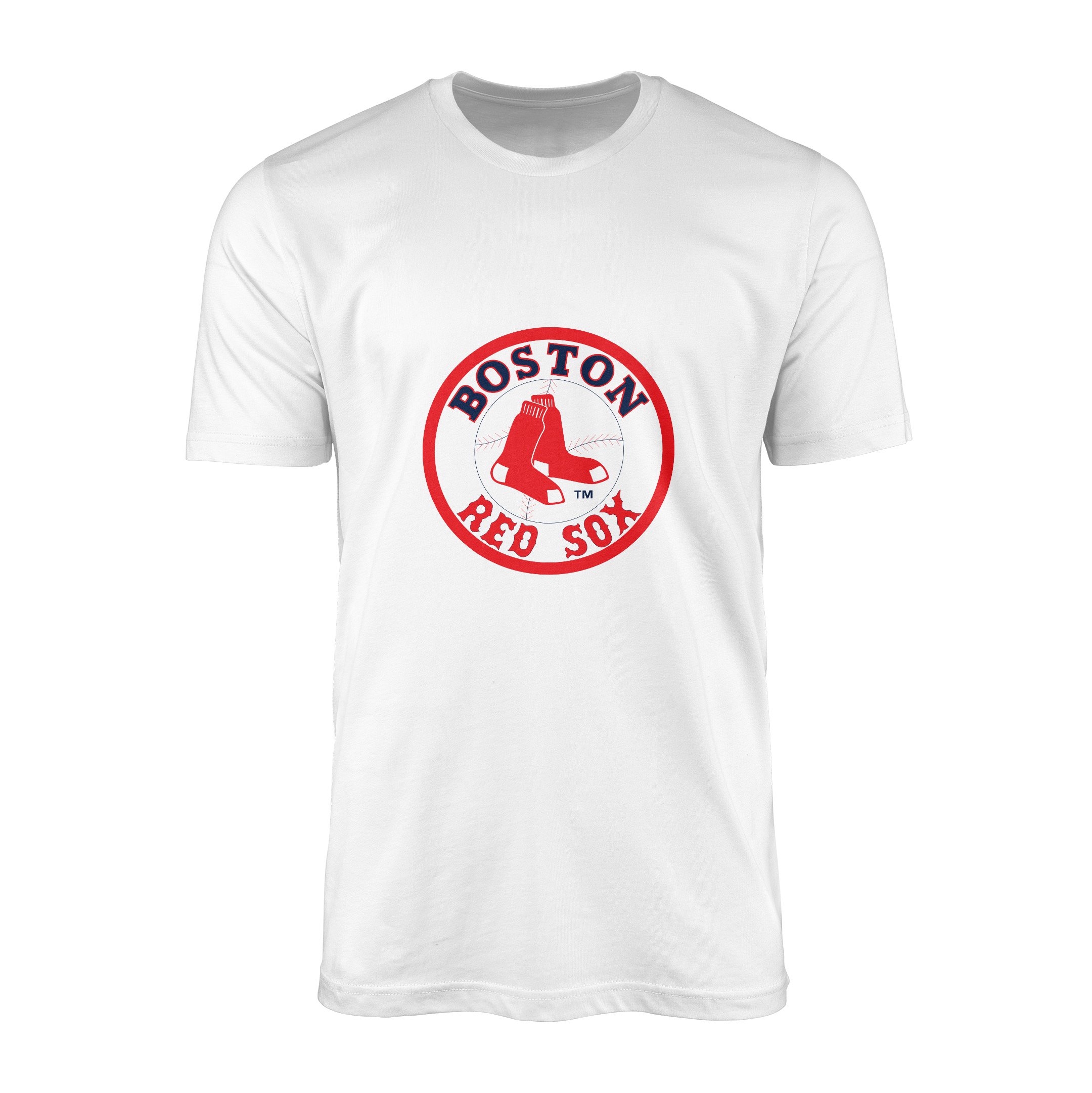 Boston RED SOX Baseball Tişört XL - Beyaz