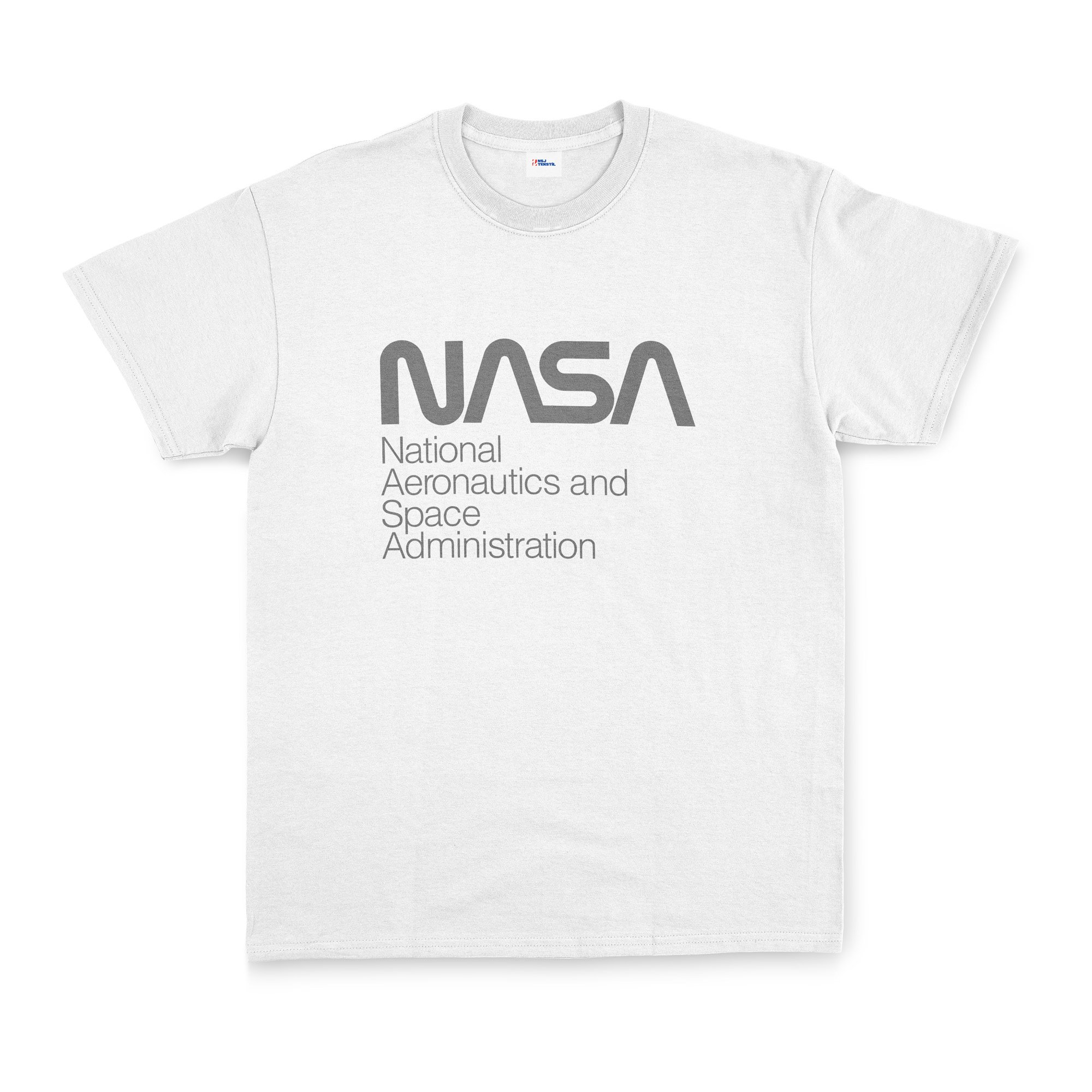 NASA Tişört L - Beyaz