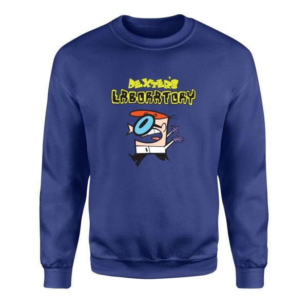 Dexter Lab Sweatshirt M - İndigo Mavisi