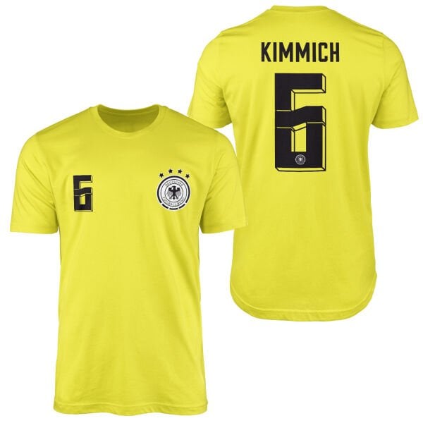 Joshua Kimmich | Almanya 2024 Forma Tişört XL - Sarı