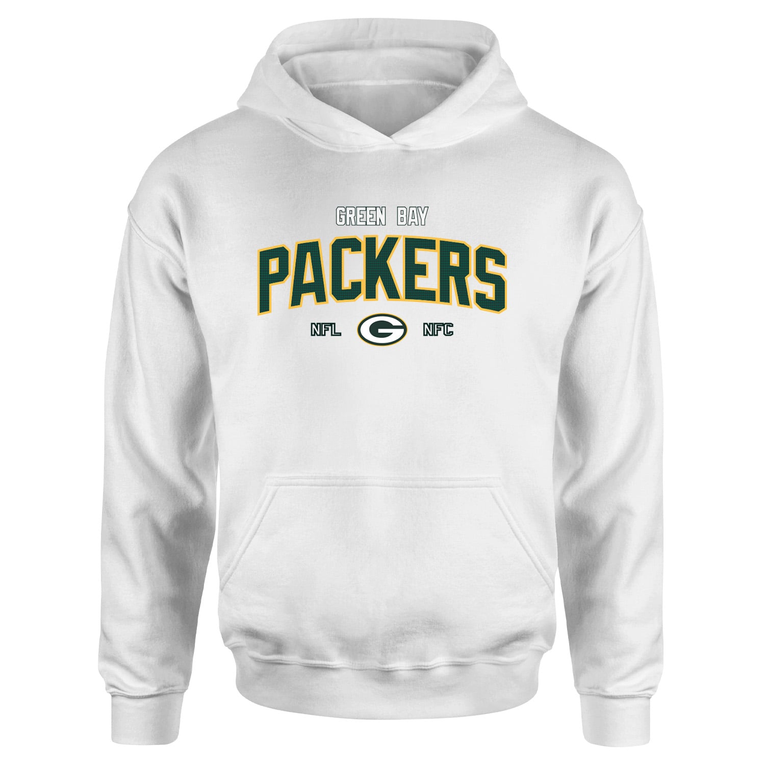 Green Bay Packers NFC Hoodie L - Beyaz