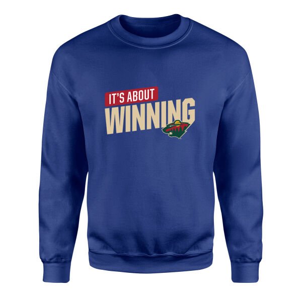 Minnesota Wild W Sweatshirt M - İndigo Mavisi