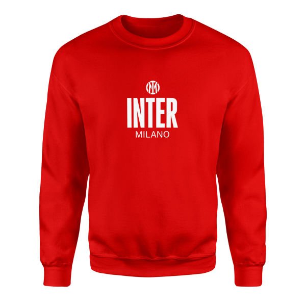Inter Milan Sweatshirt XL - Kırmızı