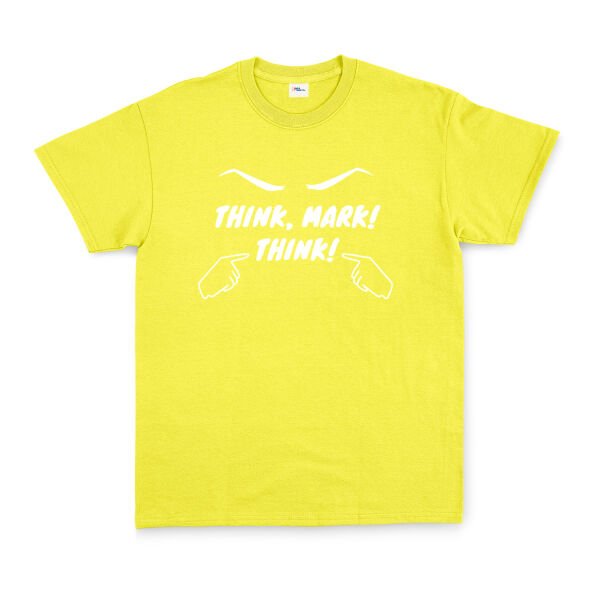Think Mark Think Tişört L - Sarı