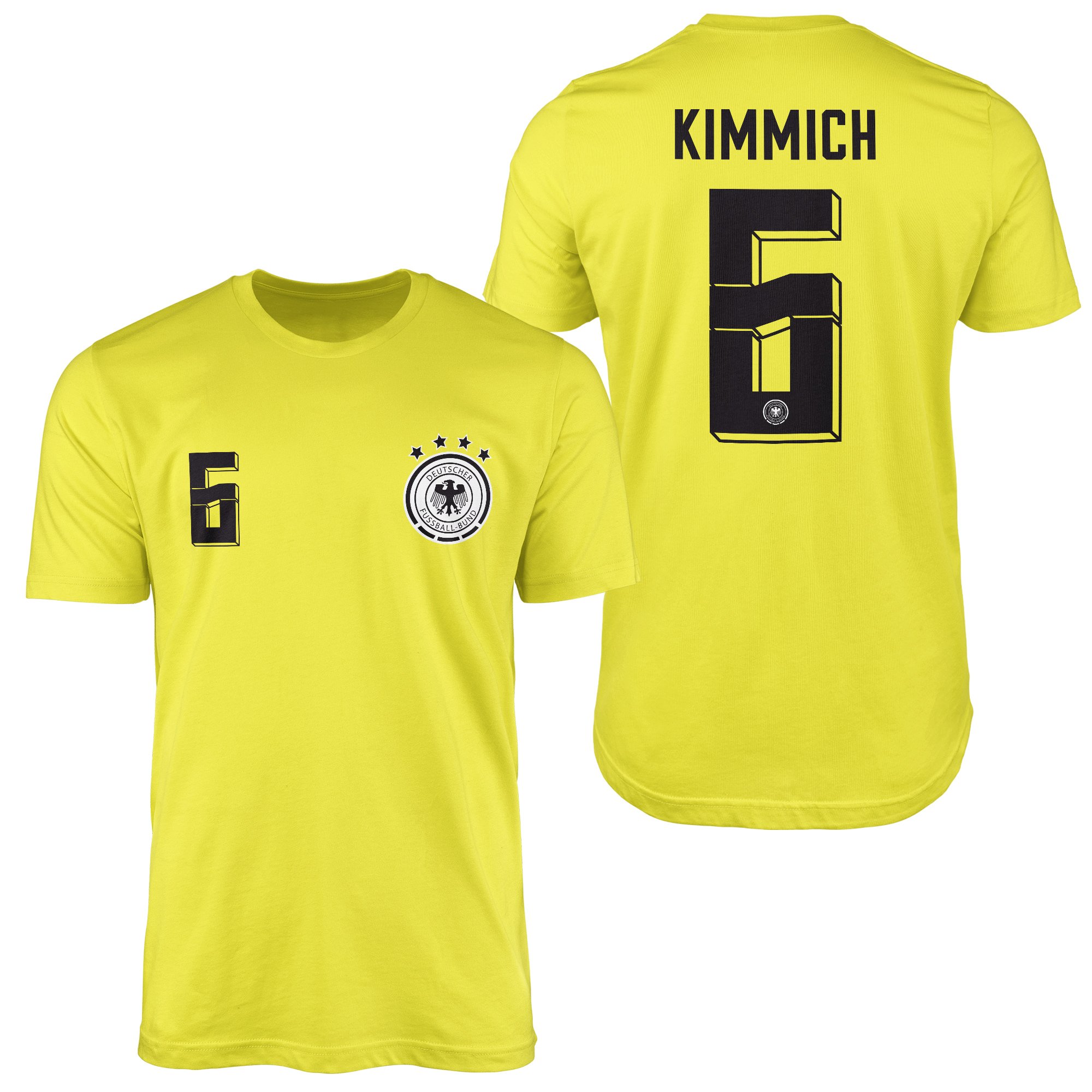 Joshua Kimmich | Almanya 2024 Forma Tişört XXL - Sarı