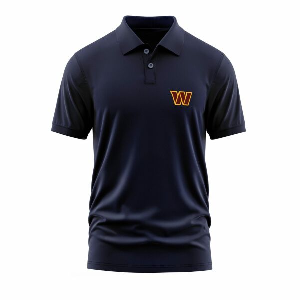 Washington Commanders Polo Tişört L - İndigo Mavisi
