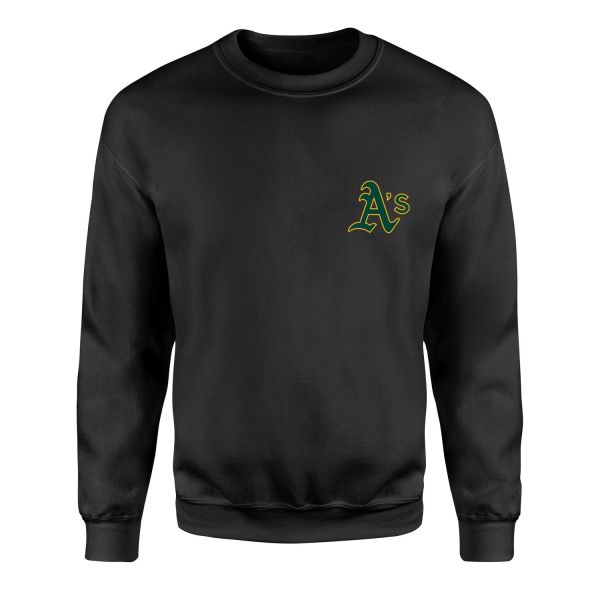 Oakland Athletics Sweatshirt S - Siyah