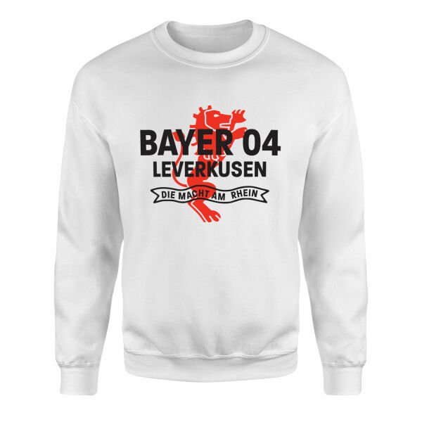 B04 Leverkusen Die Macht Am Rhein Sweatshirt M - Beyaz