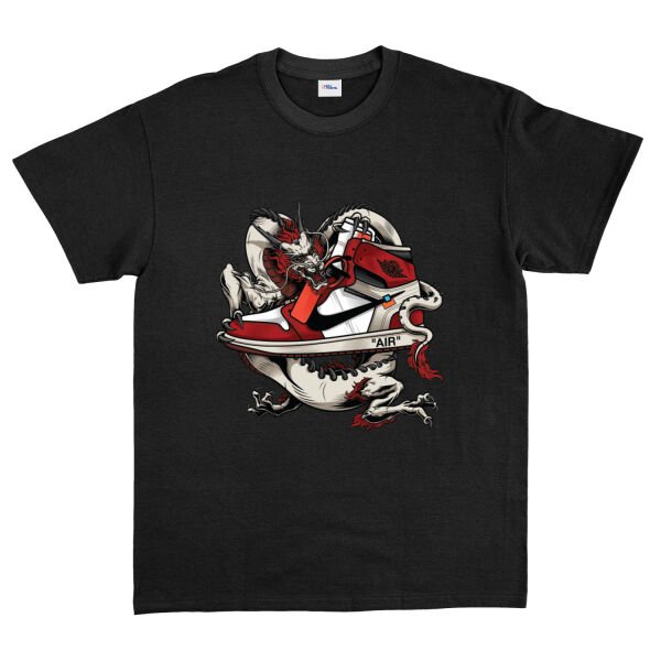 Air Jordan Dragon Tişört S - Siyah