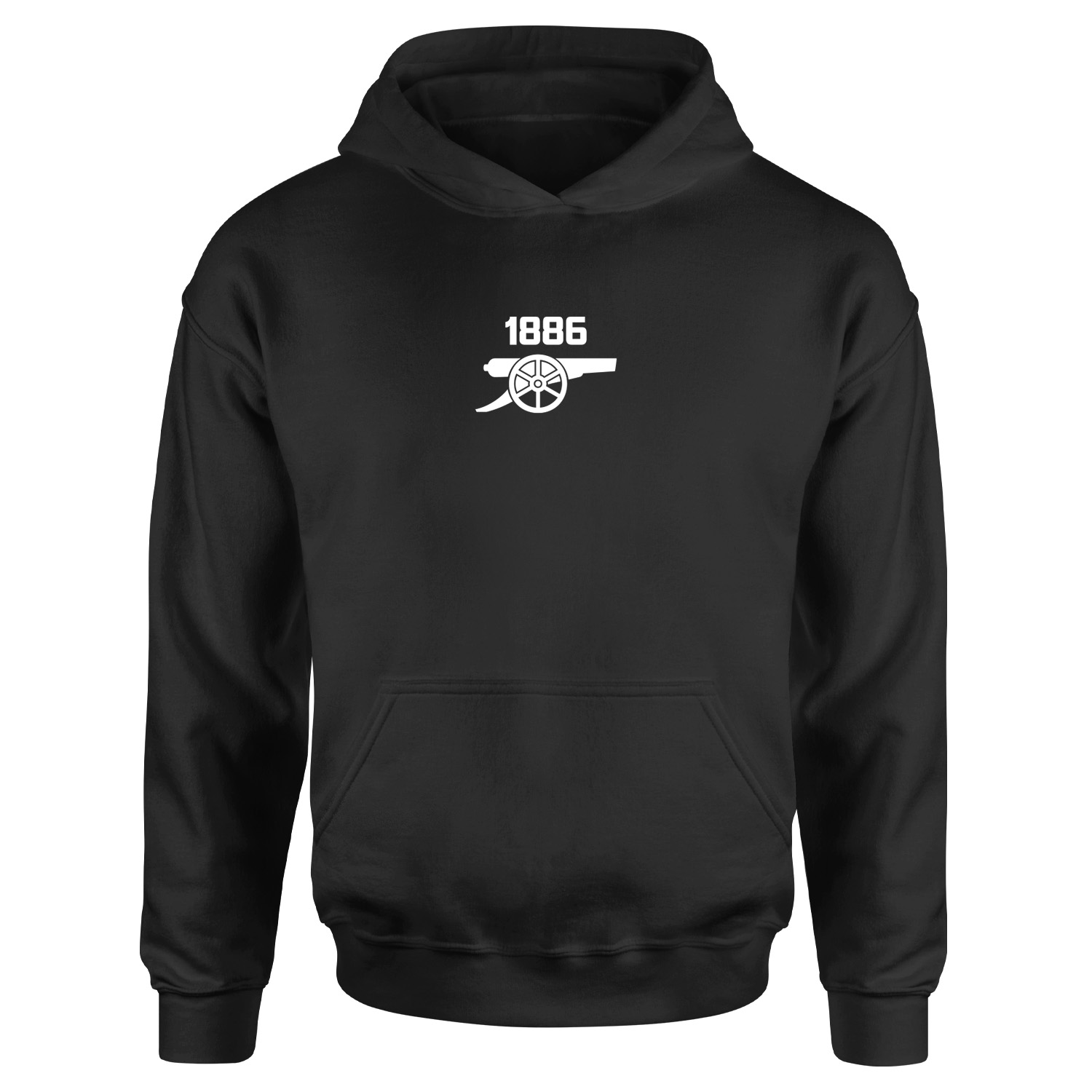 Gunners since 1886 | Arsenal Hoodie M - Siyah