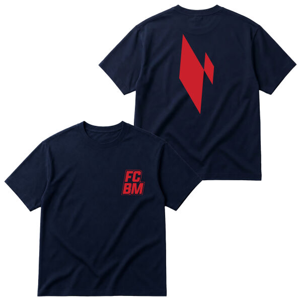 Bayern Münih Special FCBM Edition Oversize Tişört S - İndigo Mavisi