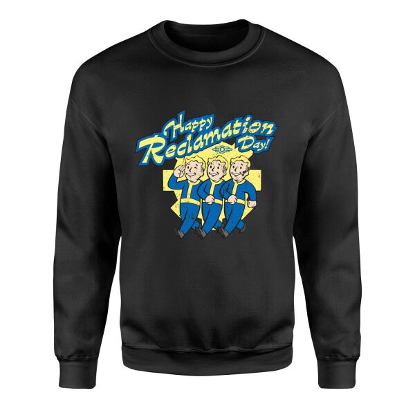 Happy Reclamation Day Sweatshirt XL - Siyah