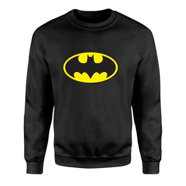 Batman Sweatshirt M - Siyah