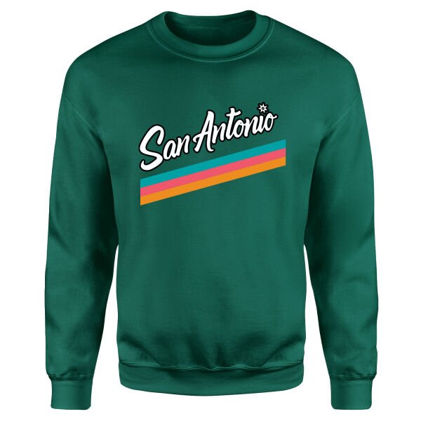 San Antonio City ED Sweatshirt S - Nefti Yeşili