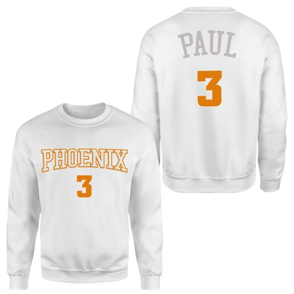 Chris Paul Phoenix Forma Sweatshirt XL - Beyaz
