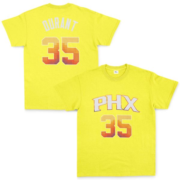 Kevin Durant 35 Phoenix Forma Tişört S - Sarı