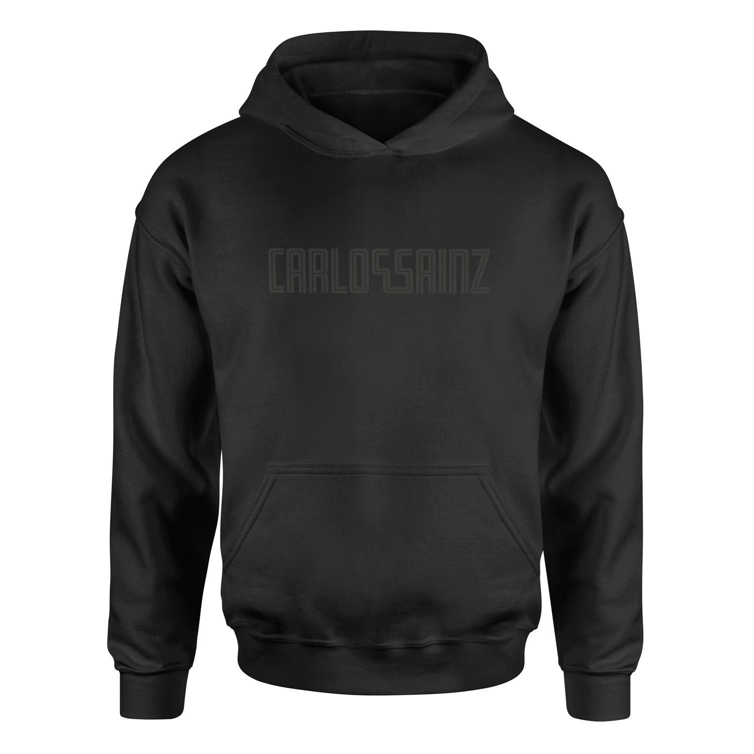 Carlos Sainz Illustration CS55 Hoodie M - Siyah
