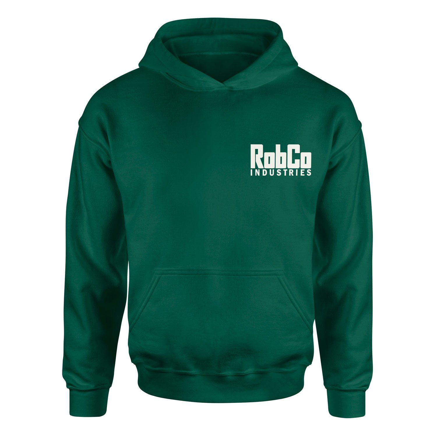 RobCo Industries Fallout Hoodie XL - Nefti Yeşili