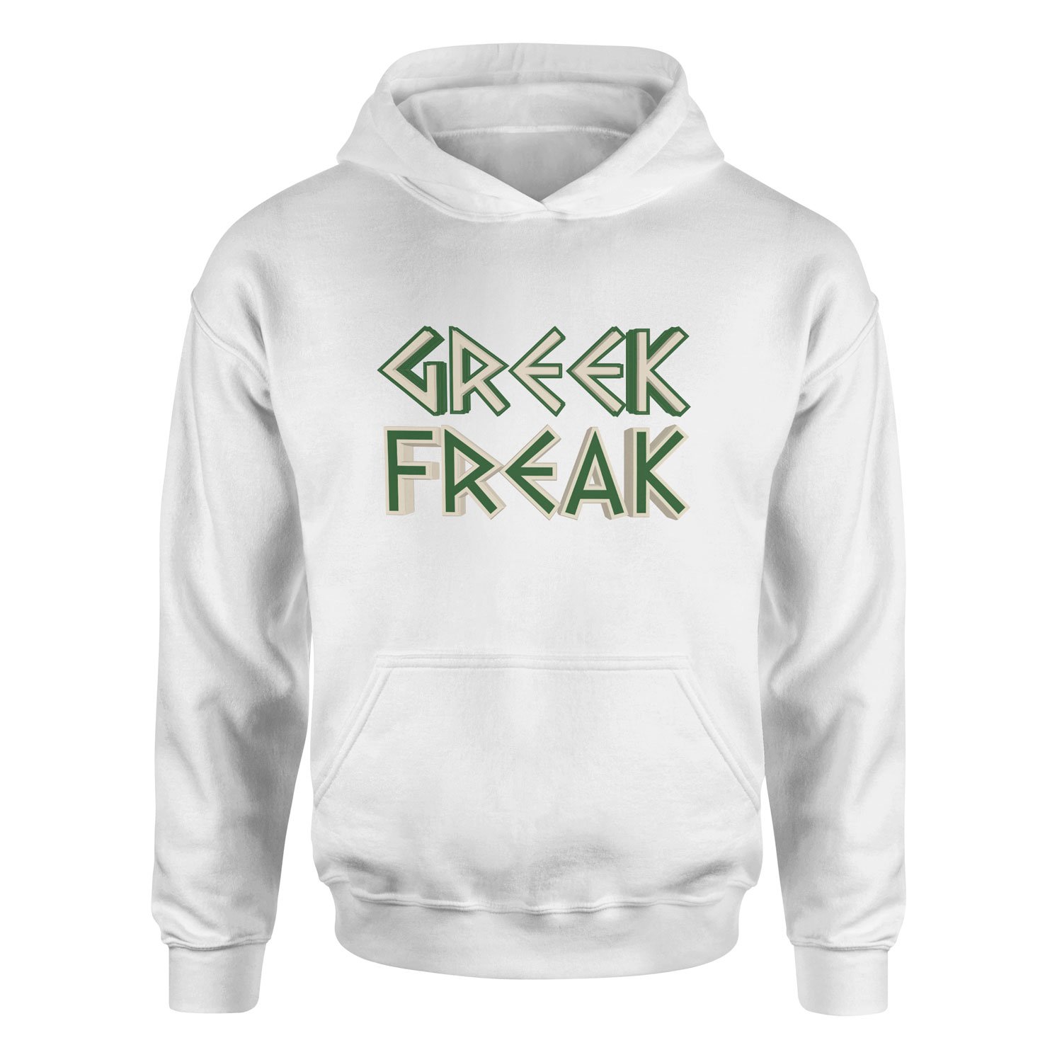 Greek Freak Giannis Hoodie XL - Beyaz