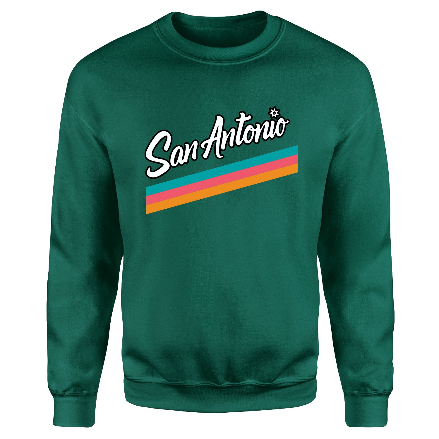San Antonio City ED Sweatshirt M - Nefti Yeşili