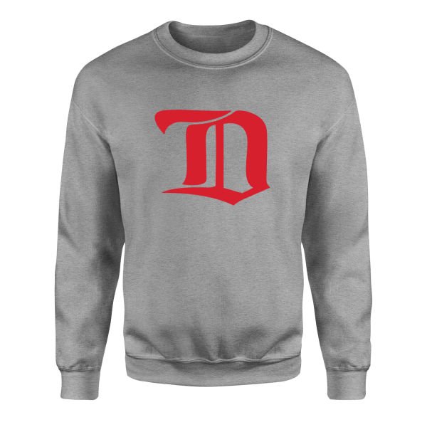 Detroit Red Wings Retro Sweatshirt L - Gri