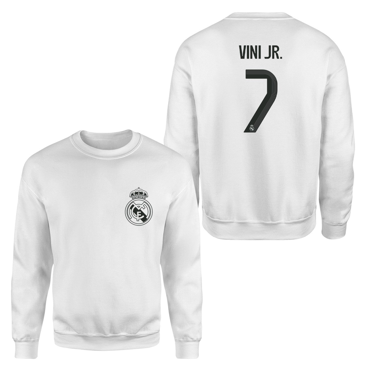 Vinícius Júnior RM BL Forma Sweatshirt M - Beyaz