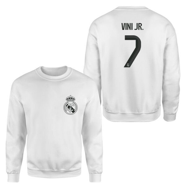 Vinícius Júnior RM BL Forma Sweatshirt M - Beyaz