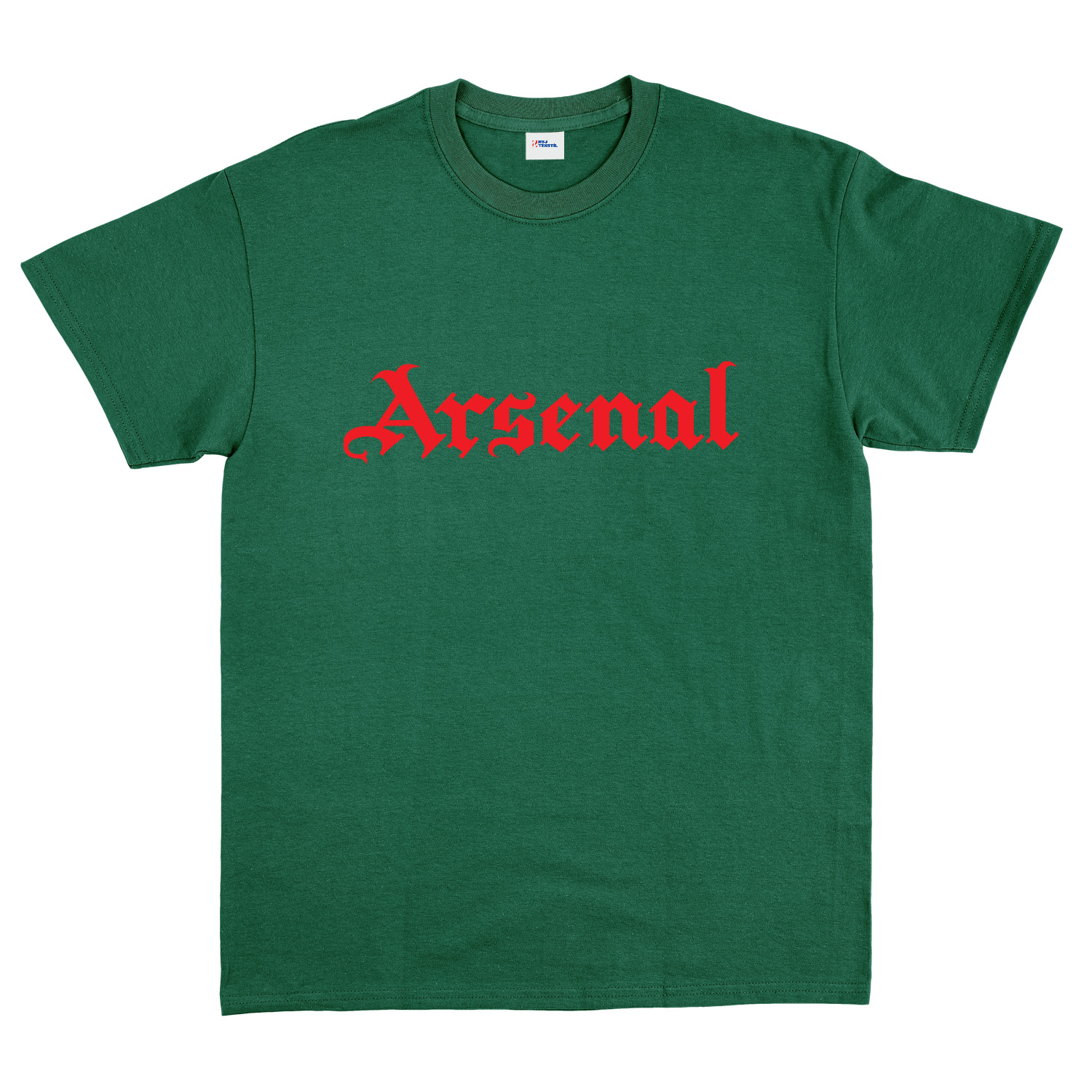 Arsenal Black Letters R Tişört XL - Nefti Yeşili
