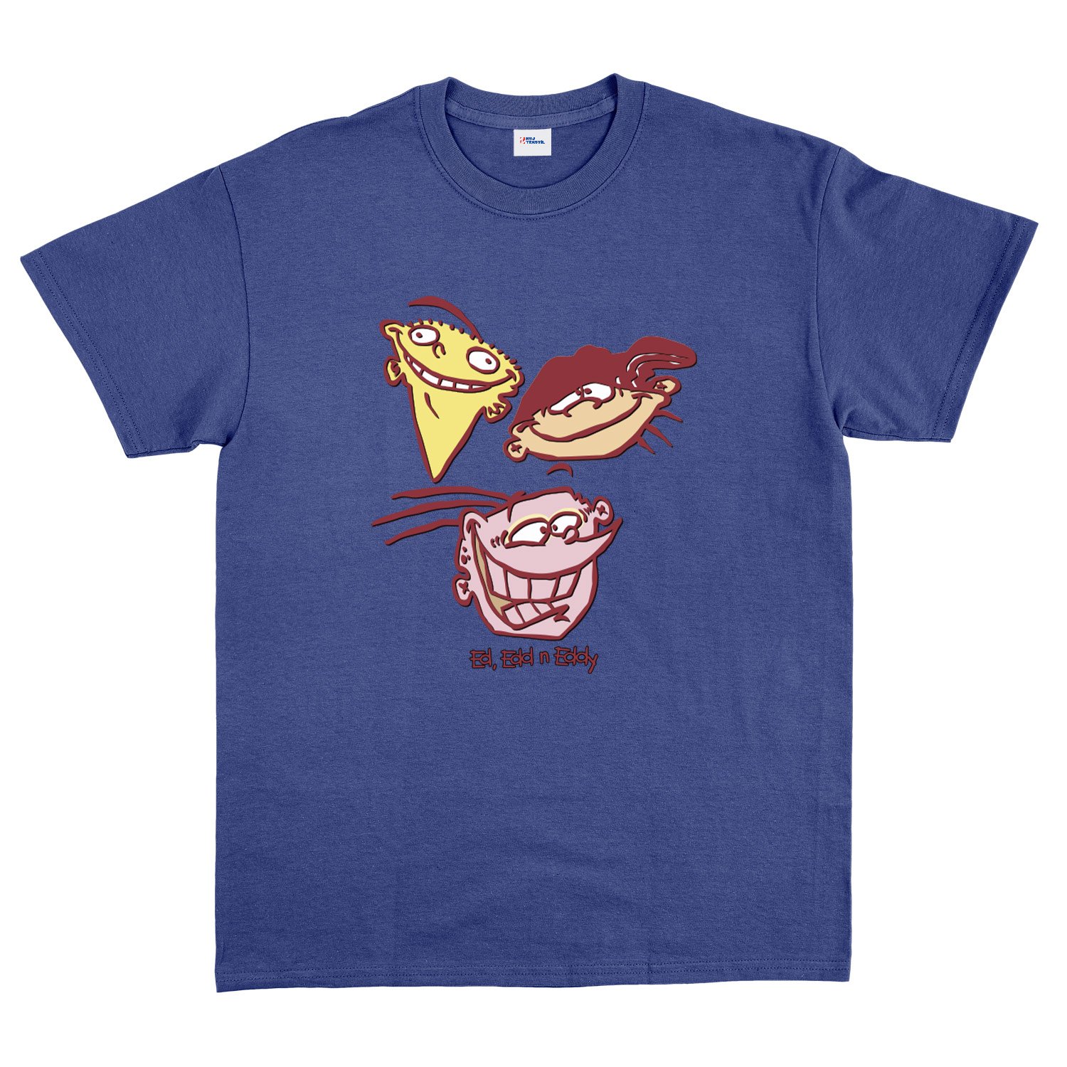 Ed, Edd n Eddy Tişört XL - İndigo Mavisi