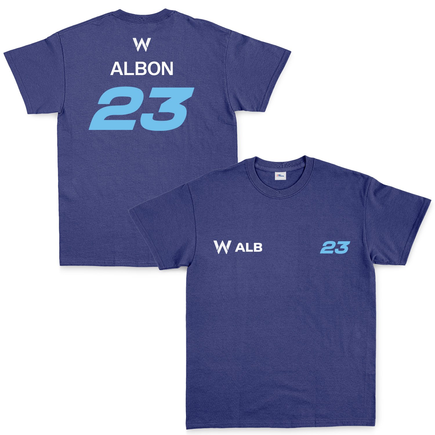 Alexander Albon 23 Driver Basic Tişört