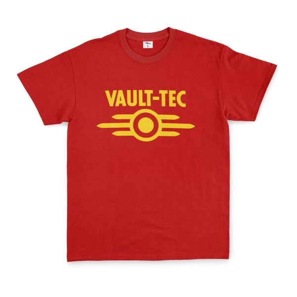 Vault-Tec Corporation | Fallout Tişört XL - Kırmızı