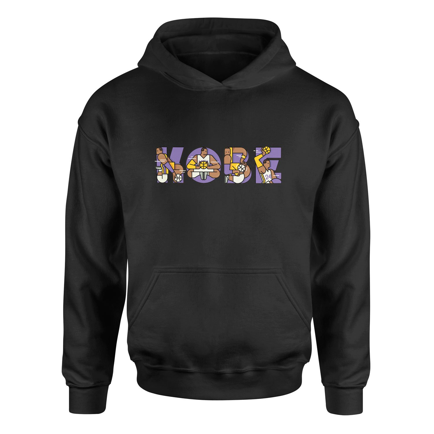 KOBE Hoodie S - Siyah