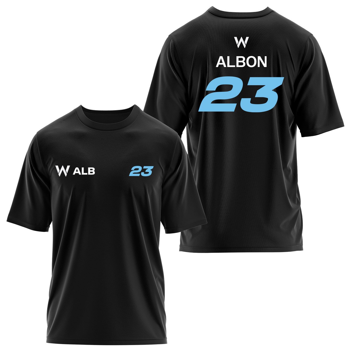 Alexander Albon 23 Driver Basic Oversize Tişört