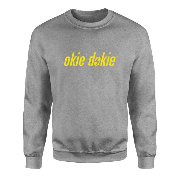 okie dokie | Fallout Sweatshirt S - Gri