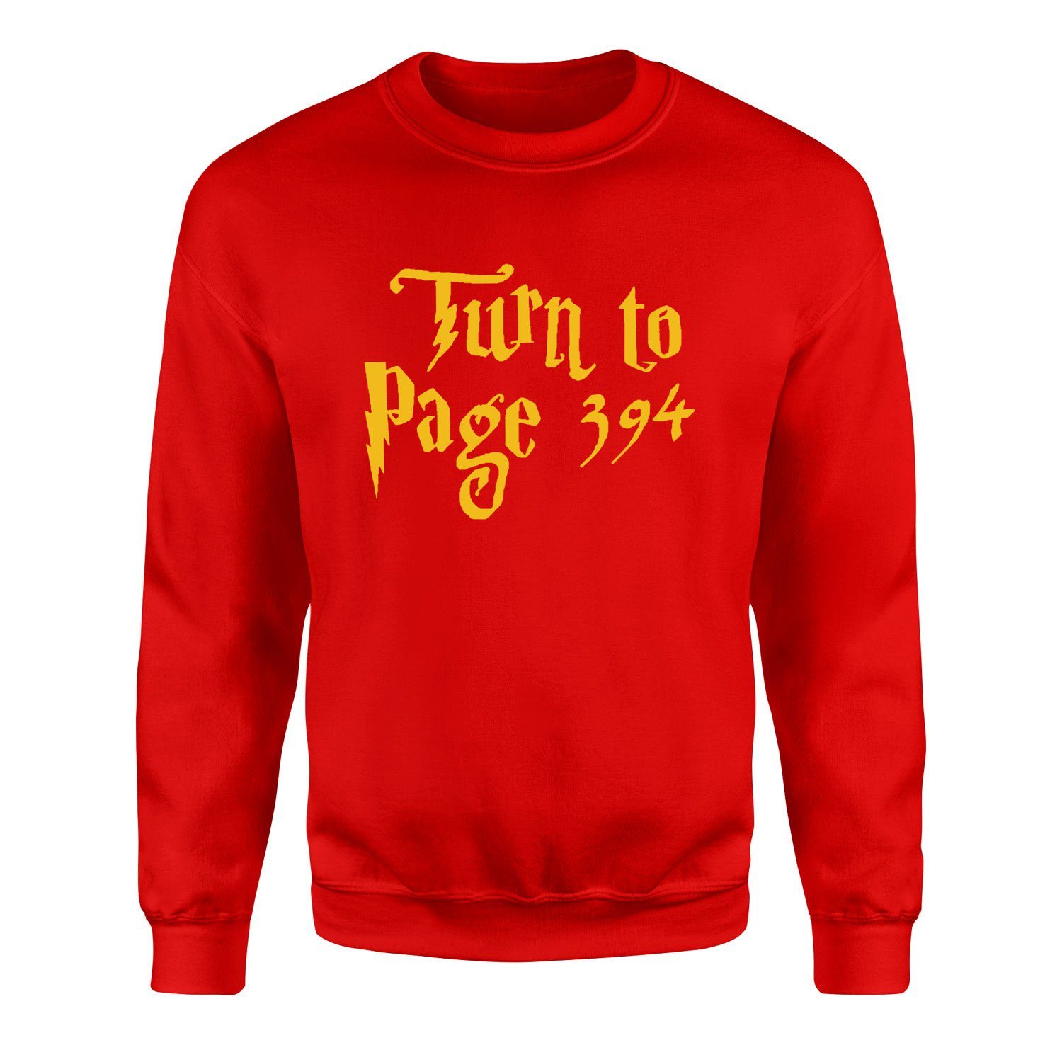 Turn to Page 394 Sweatshirt XXL - Kırmızı