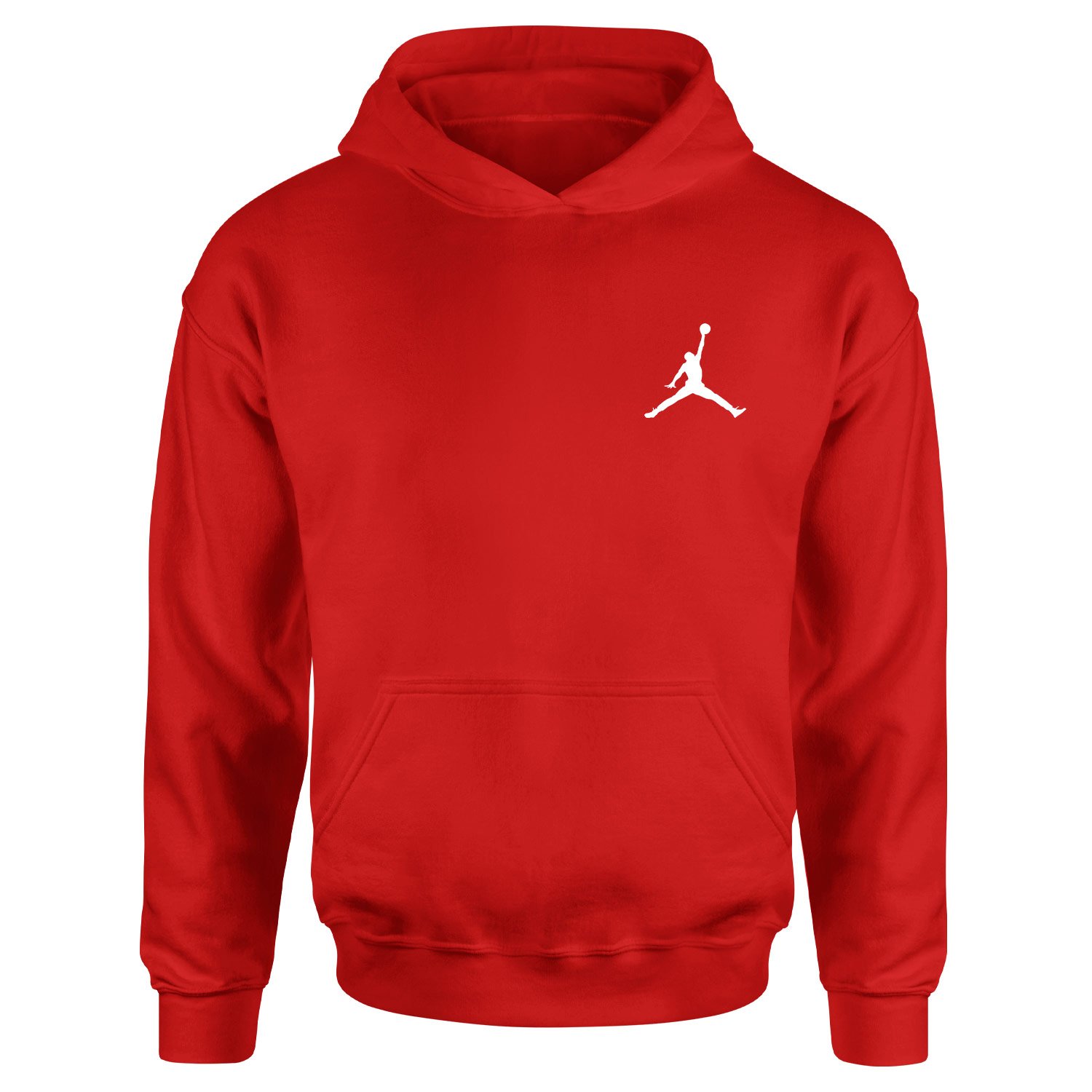 Air Jordan Hoodie M - Kırmızı