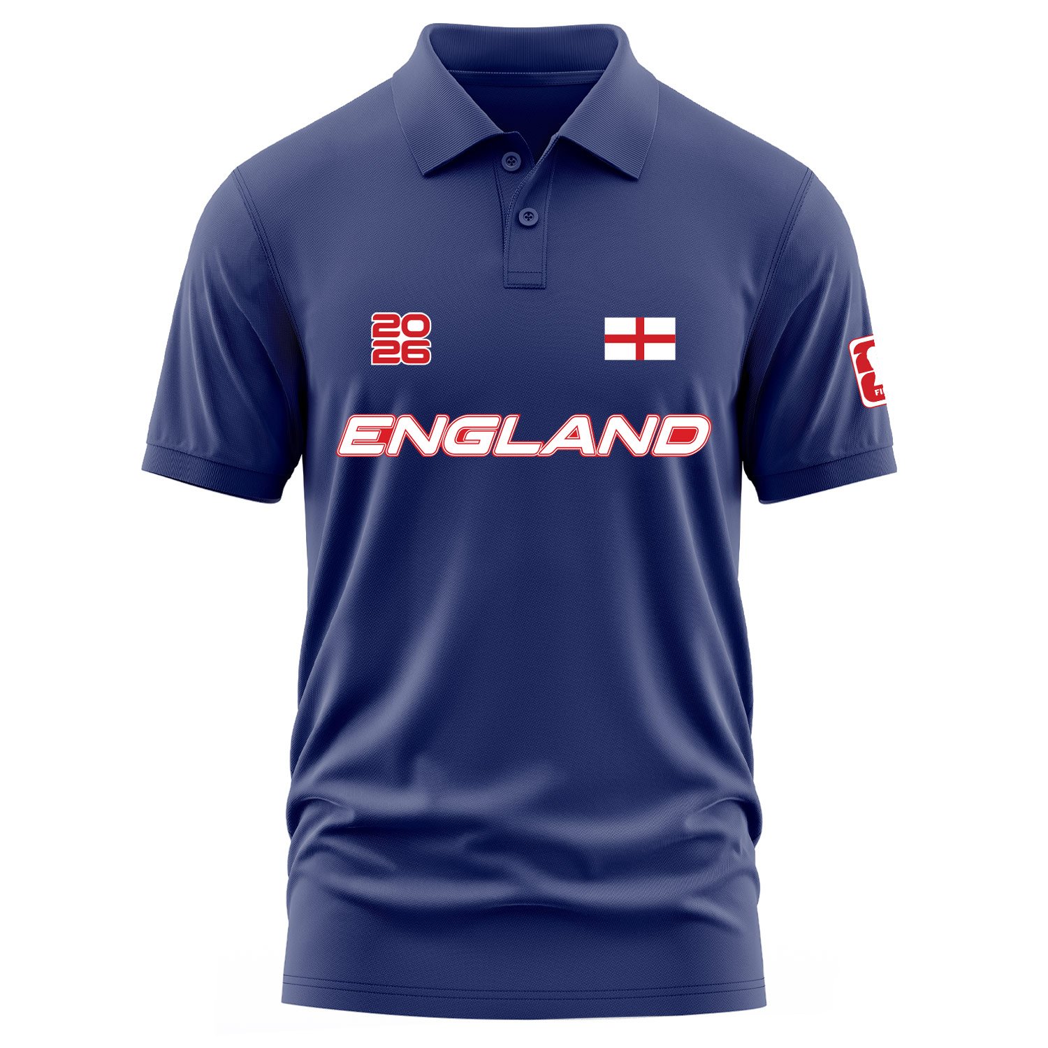 İngiltere 2026 Polo Tişört S - İndigo Mavisi