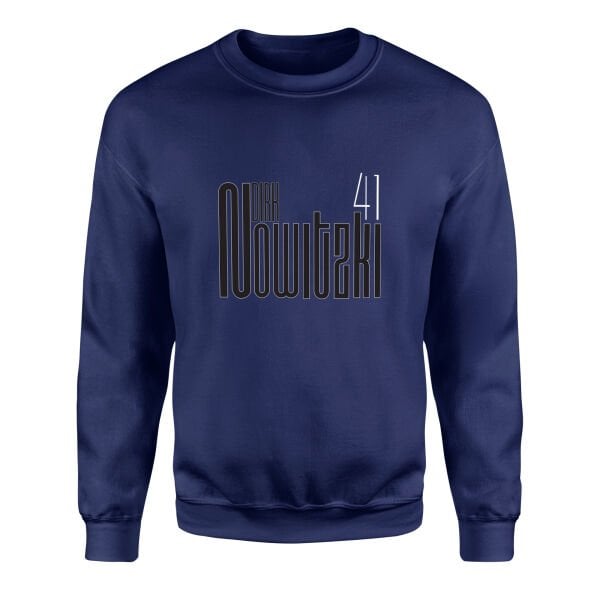 Dirk Nowitzki Sweatshirt M - İndigo Mavisi