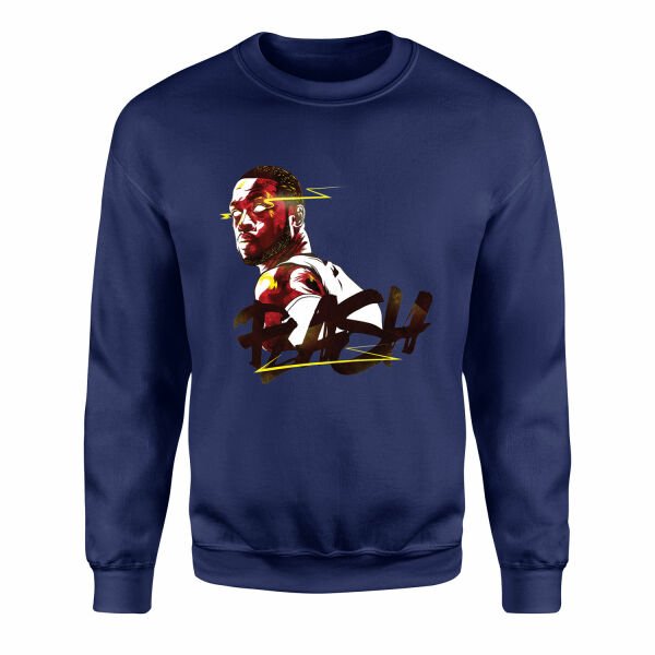 Dwayne “Flash” Wade Sweatshirt XXL - İndigo Mavisi