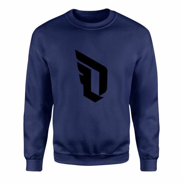 Damien Lillard B Sweatshirt L - İndigo Mavisi