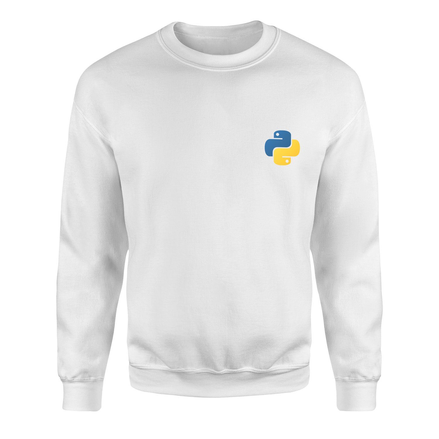 Python Icon Sweatshirt L - Beyaz