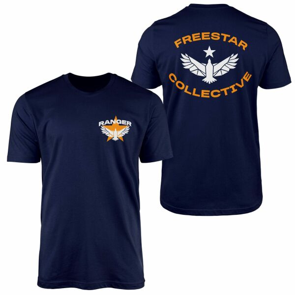 Freestar Collective | STARFIELD Tişört S - İndigo Mavisi