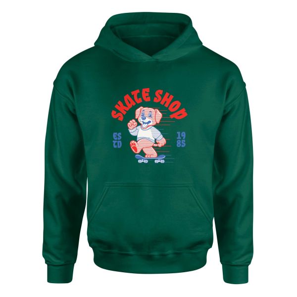 Skate Shop Hoodie S - Nefti Yeşili