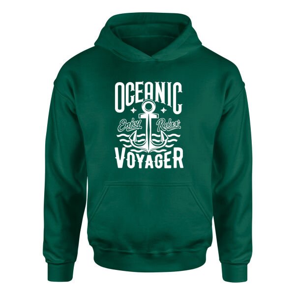 Oceanic Voyager Hoodie XL - Nefti Yeşili