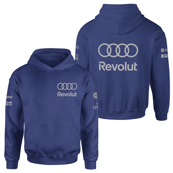 Audi Revolut Racing Hoodie M - İndigo Mavisi