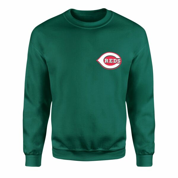 Cincinnati Reds Sweatshirt M - Nefti Yeşili