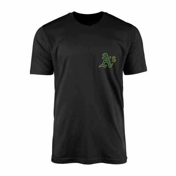 Oakland Athletics Tişört S - Siyah