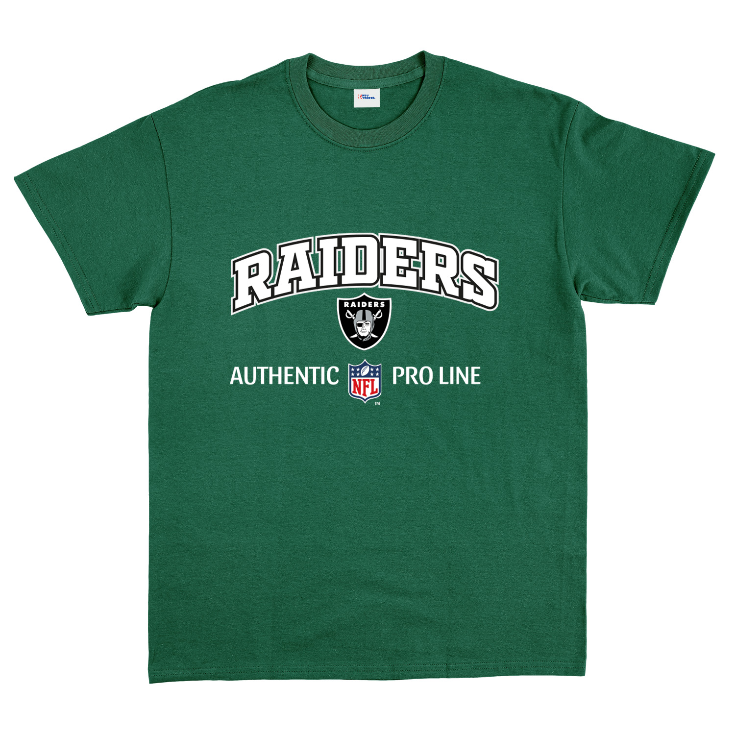 Raiders NFL Tişört M - Nefti Yeşili
