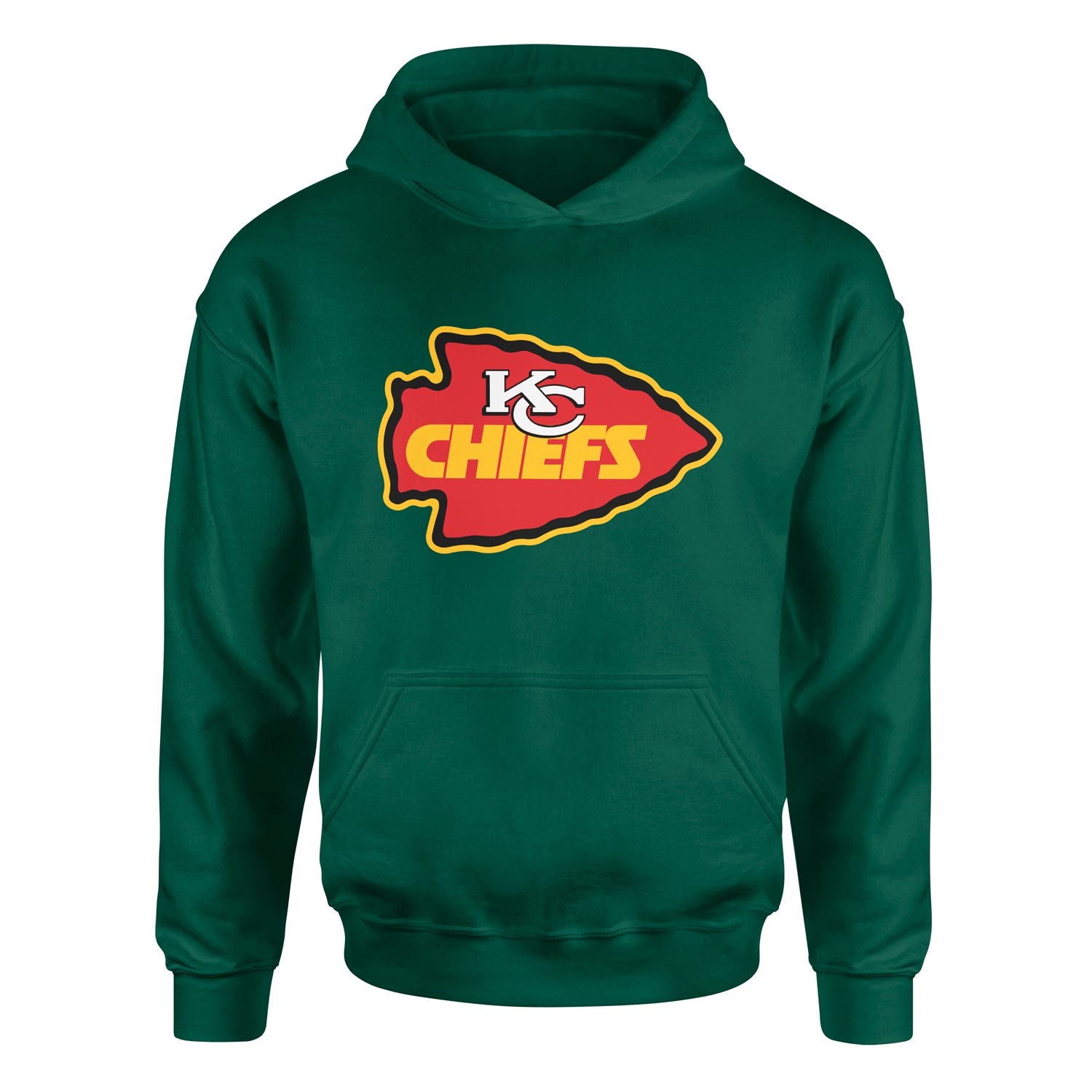 Kansas City Chiefs Hoodie M - Nefti Yeşili
